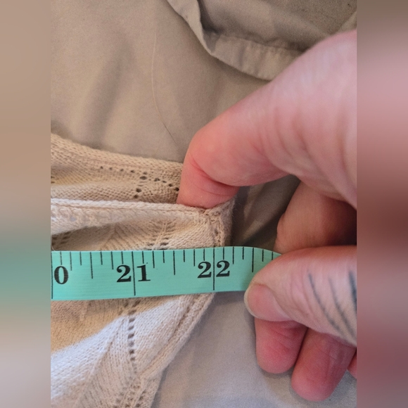 2 FOR 1!! Amazon | Orange Sleeveless Knit Top + Beige (Same), Ptp 17" - Picture 11 of 11